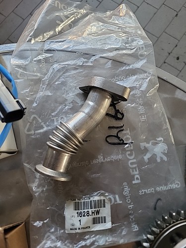 Tubo aria egr - tubo, originale