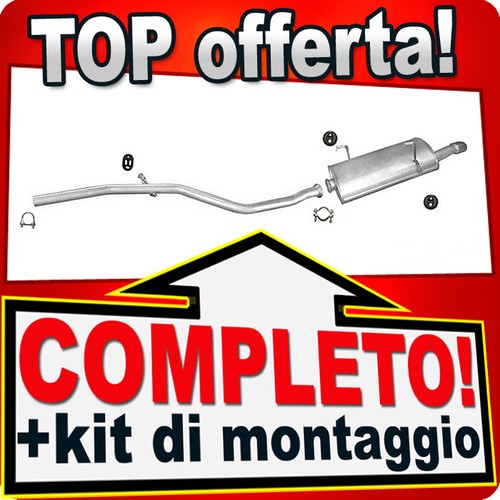 Scarico completo per peugeot - scarico,